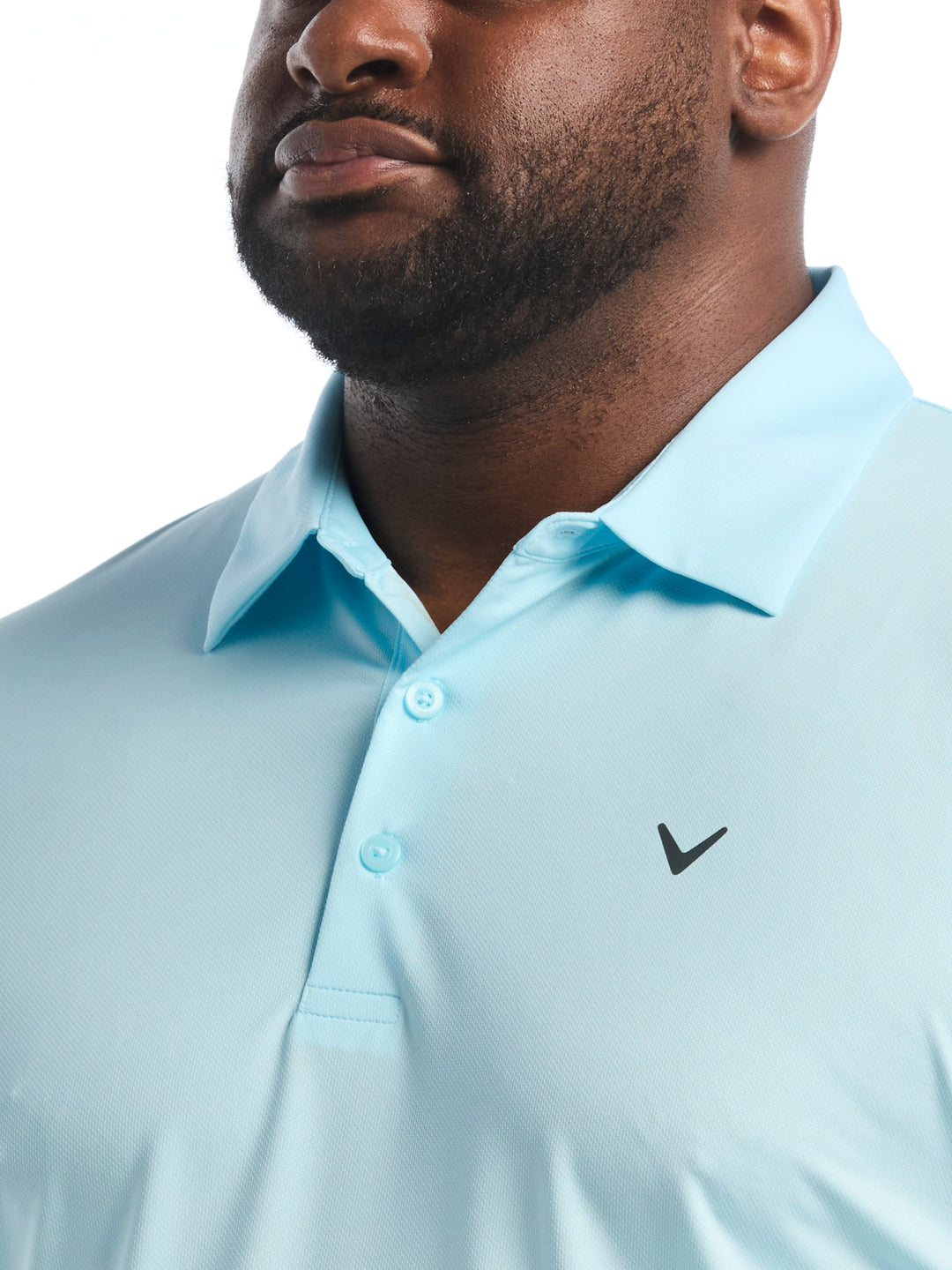 Big & Tall Micro Hex Polo-Polos-Callaway