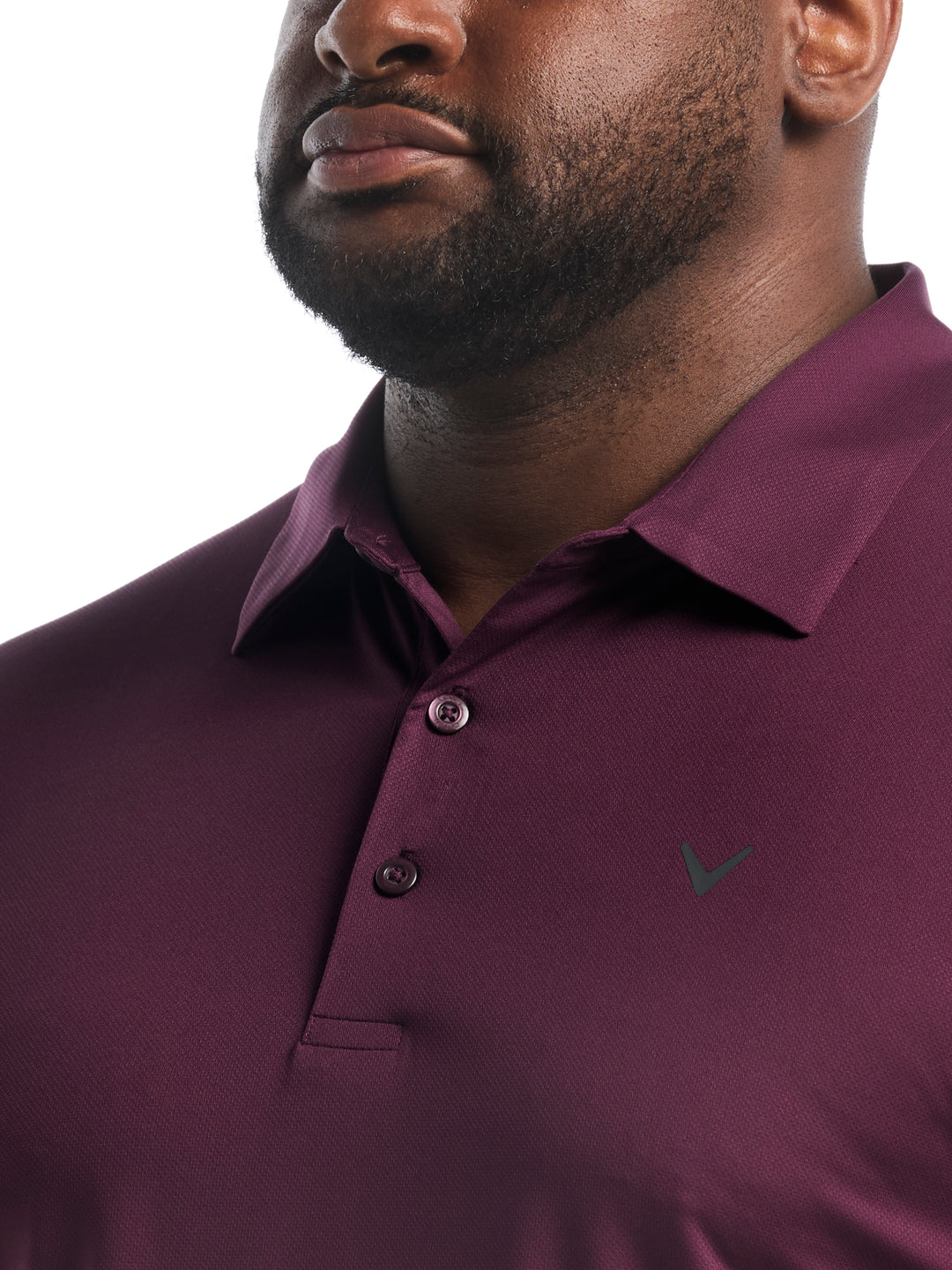 Big & Tall Micro Hex Polo-Polos-Callaway