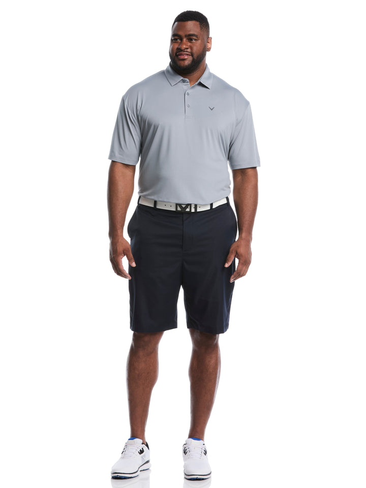 Big & Tall Micro Hex Golf Polo (Tradewinds) 