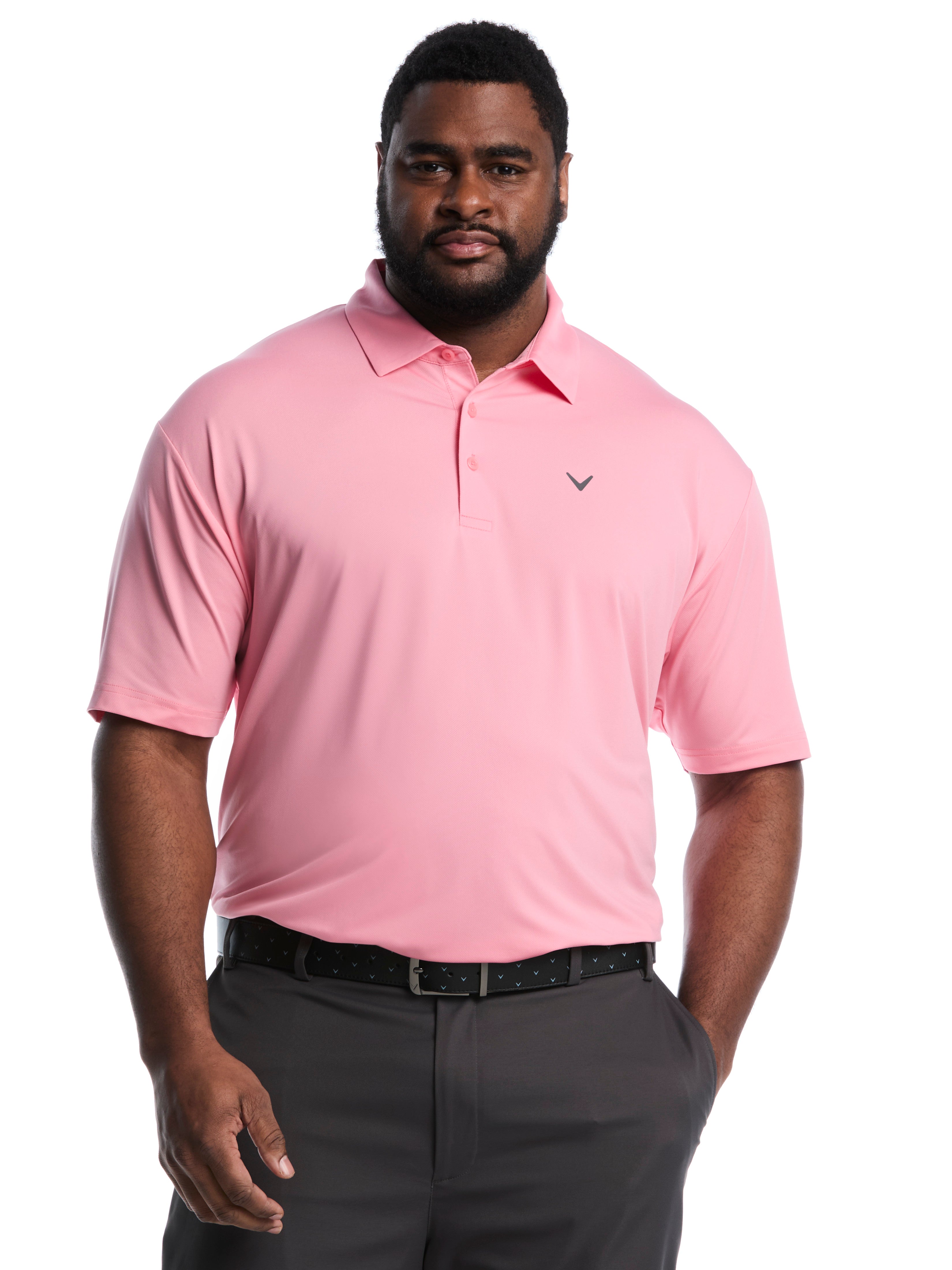 Big & Tall Micro Hex Polo – Callaway Apparel