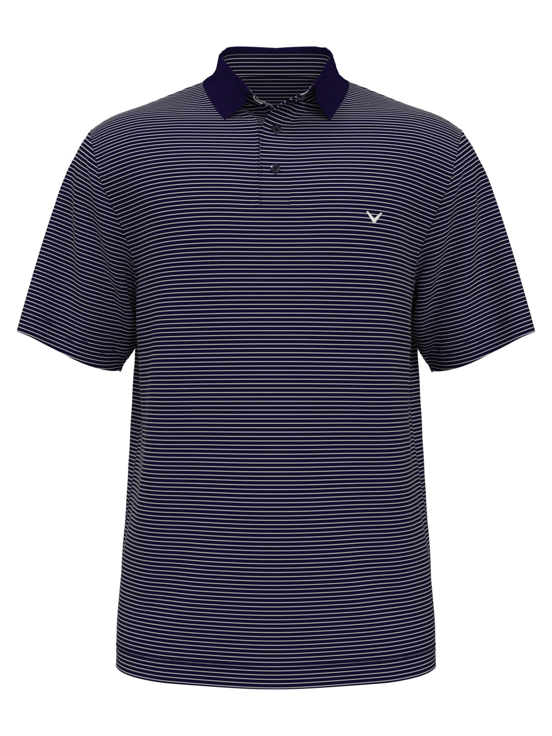 Big & Tall Micro Stripe Polo-Polos-Callaway