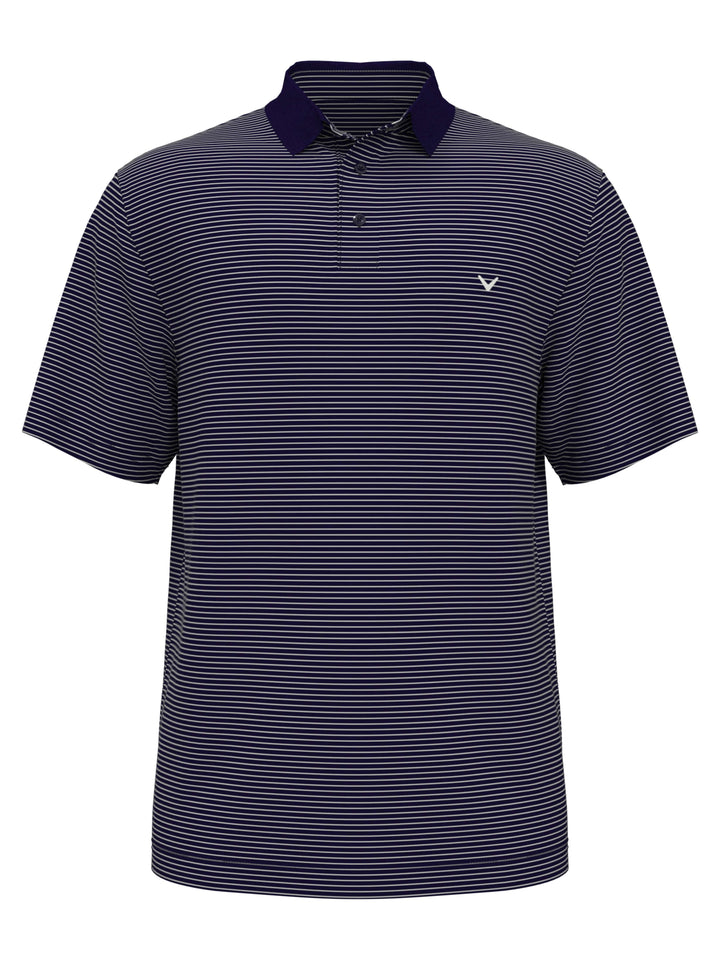 Big & Tall Micro Stripe Polo-Polos-Callaway