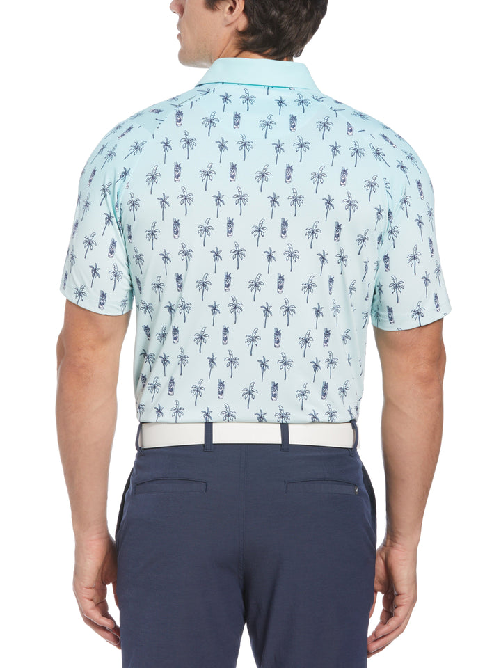 Big & Tall Mojito Ombre Print Golf Polo-Polos-Callaway
