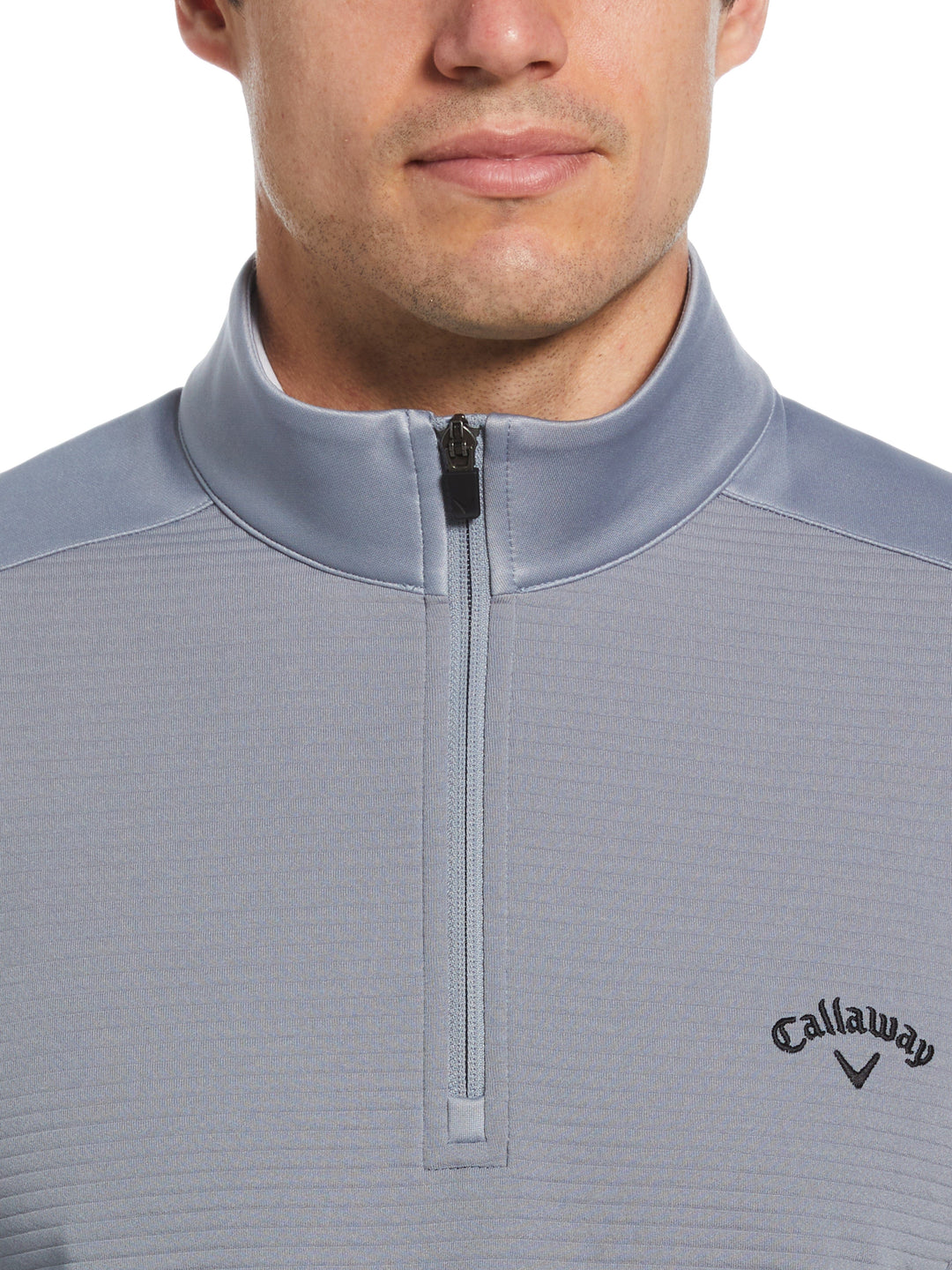 Big & Tall Ottoman Quarter Zip-Pullovers-Callaway