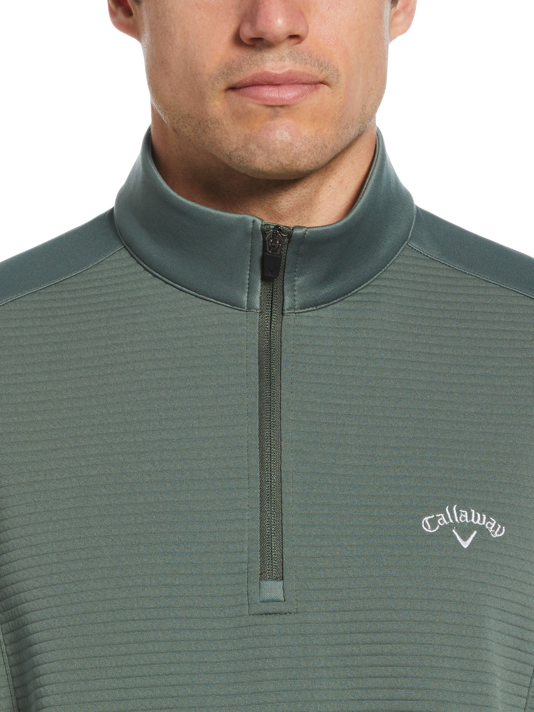 Big & Tall Ottoman Quarter Zip-Pullovers-Callaway