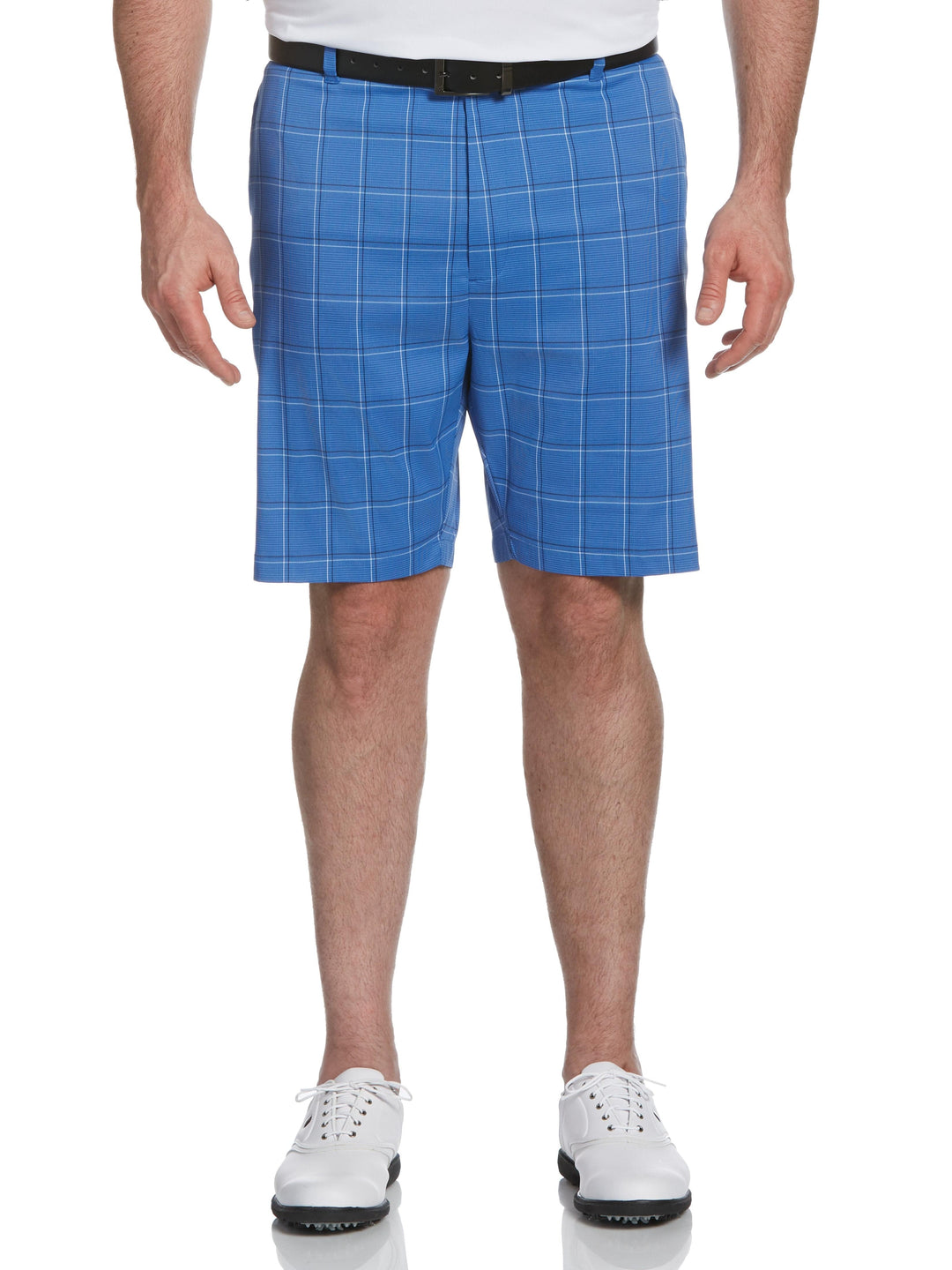 Big & Tall Plaid Stretch Short-Shorts-Callaway