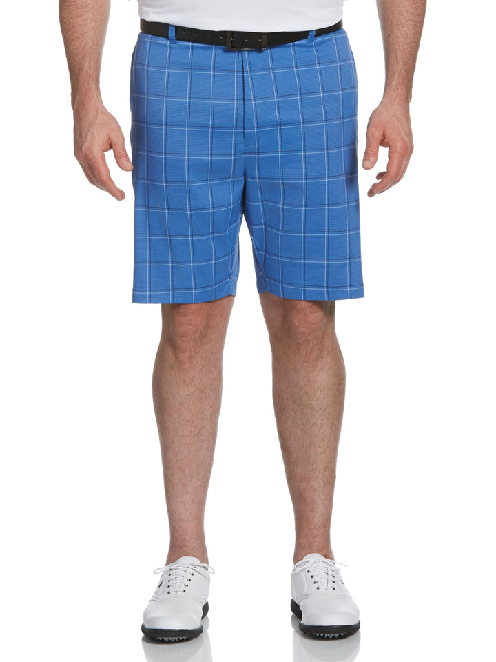 Big & Tall Plaid Stretch Short-Shorts-Callaway
