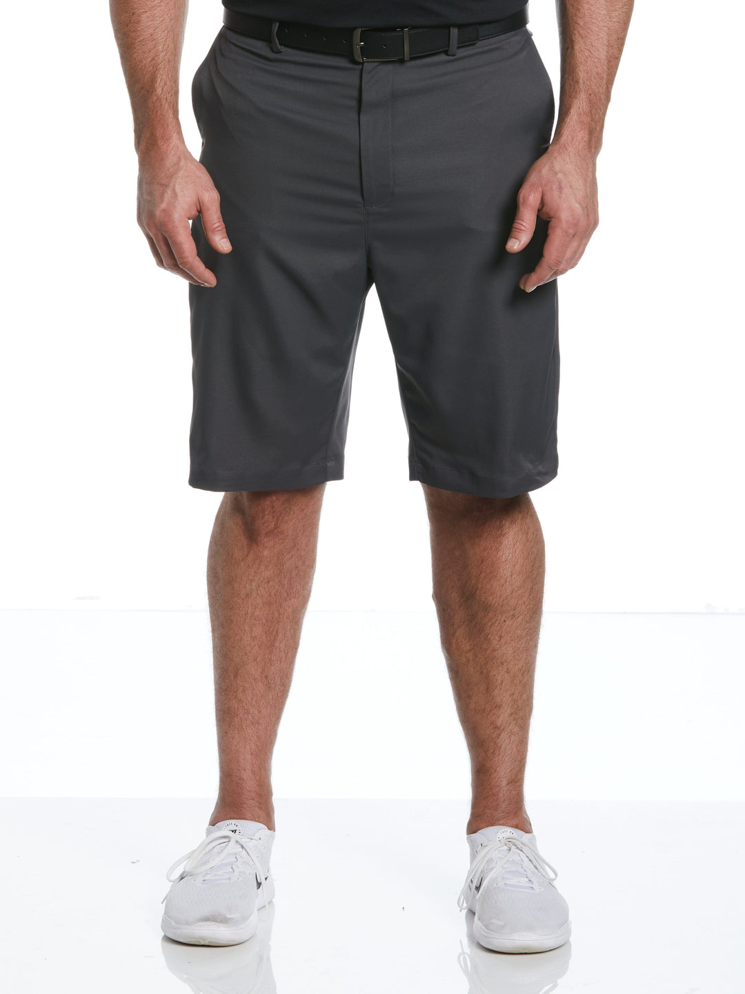 Men's Big & Tall Pro Spin 3.0 Performance Golf Shorts with Active Waistband (Asphalt) 
