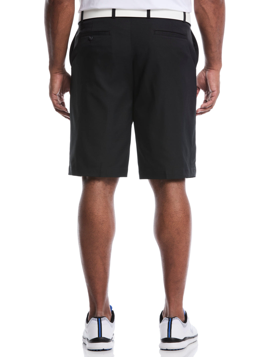 Men's Big & Tall Pro Spin 3.0 Performance Golf Shorts with Active Waistband (Caviar) 