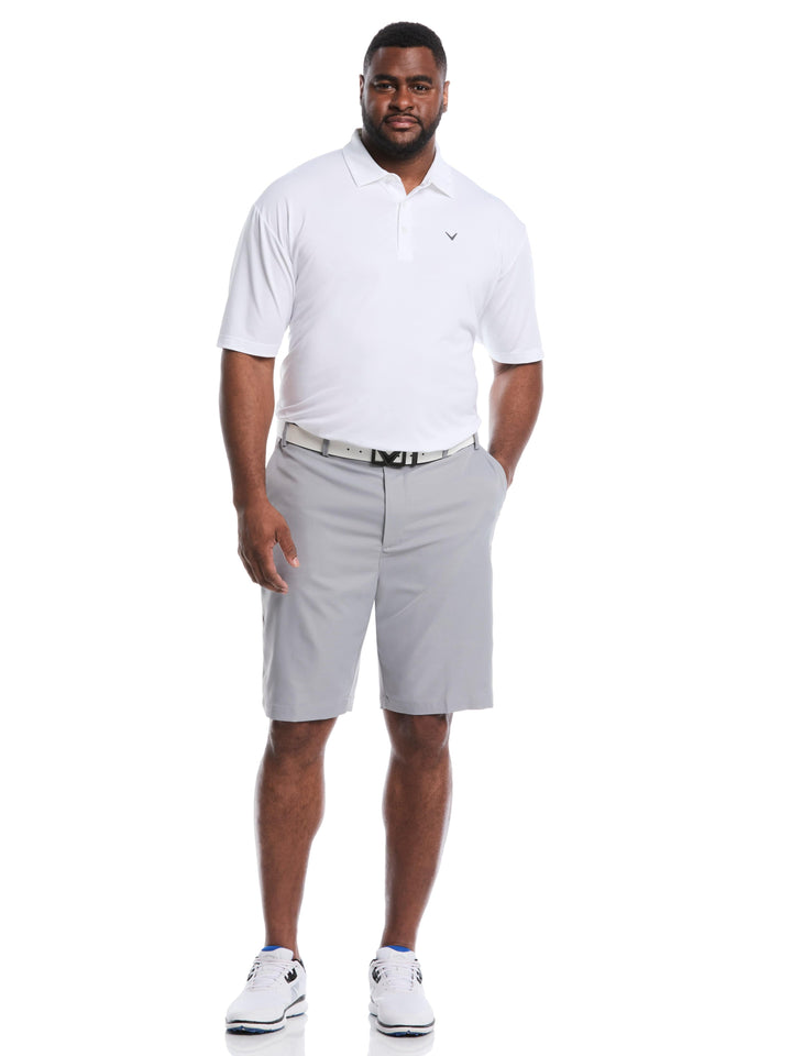 Men's Big & Tall Pro Spin 3.0 Performance Golf Shorts with Active Waistband (Sleet) 