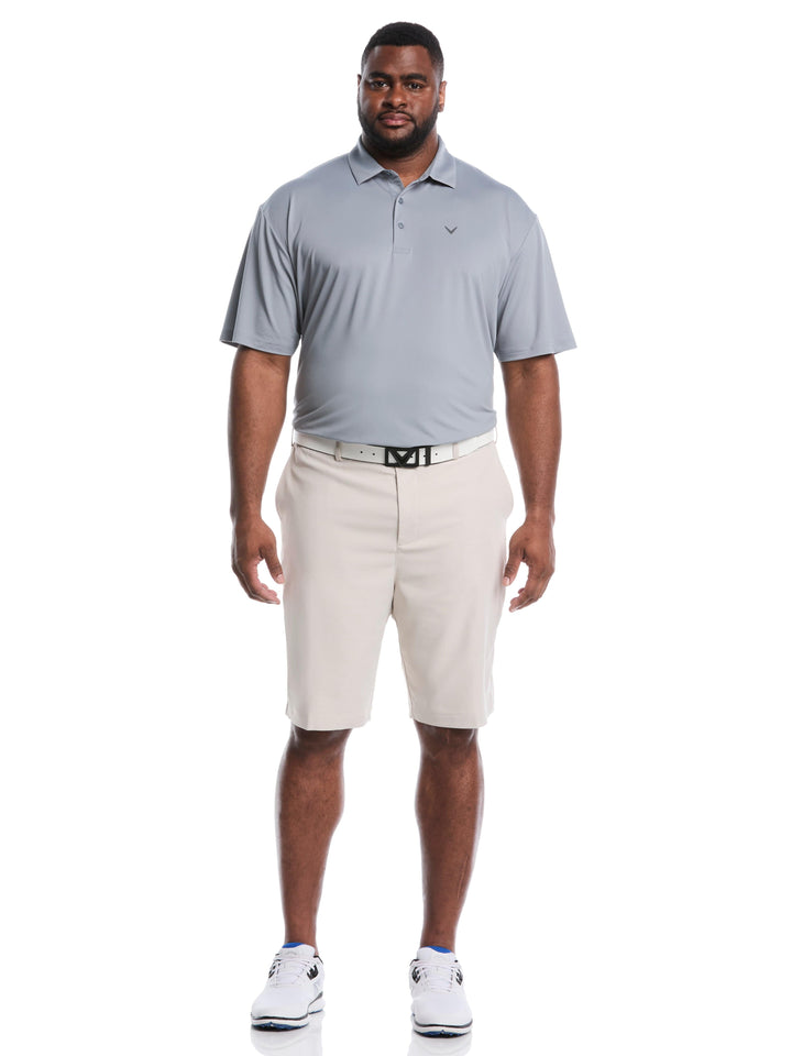 Men's Big & Tall Pro Spin 3.0 Performance Golf Shorts with Active Waistband (Moonbeam) 
