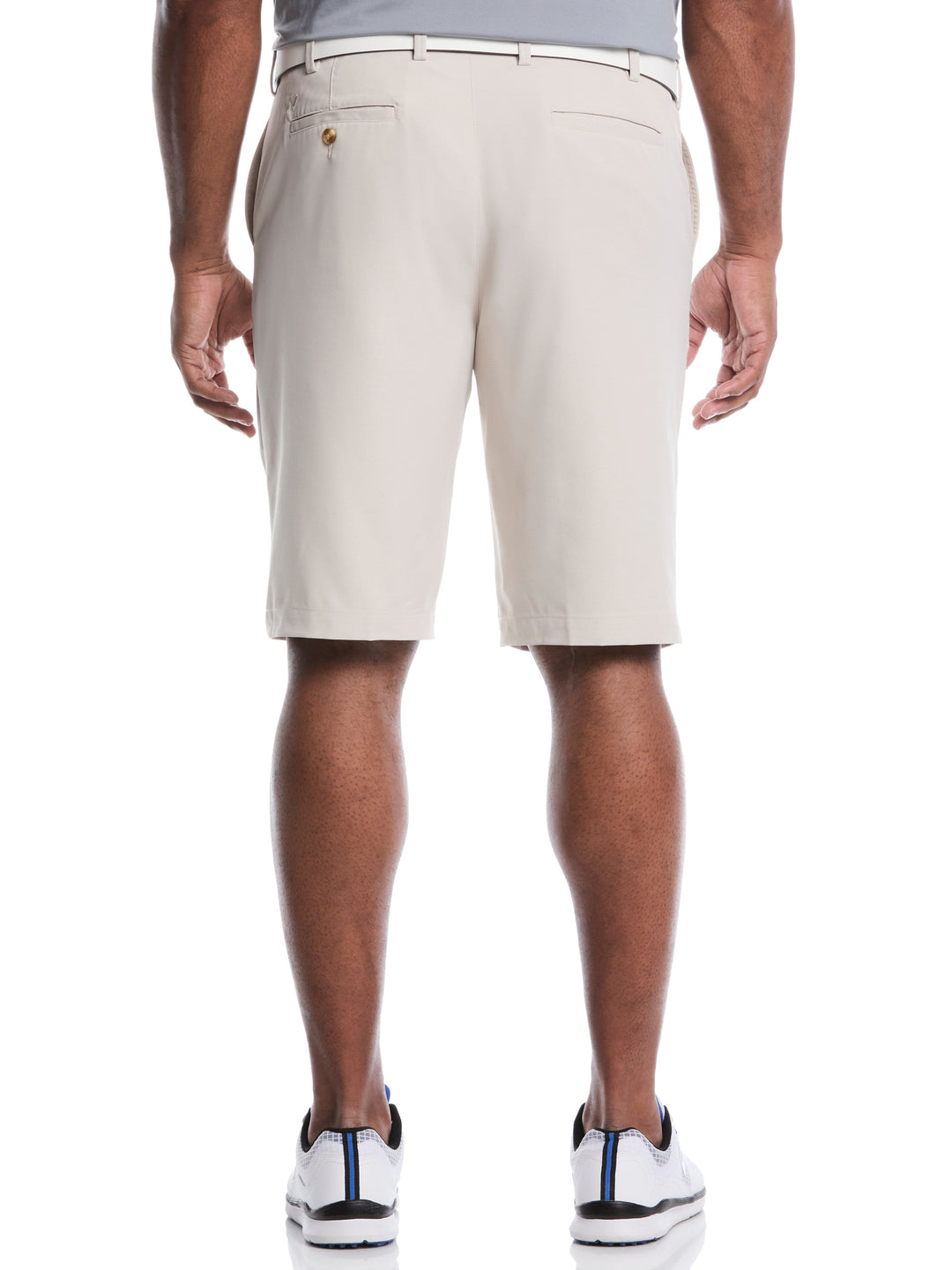 Men's Big & Tall Pro Spin 3.0 Performance Golf Shorts with Active Waistband (Moonbeam) 