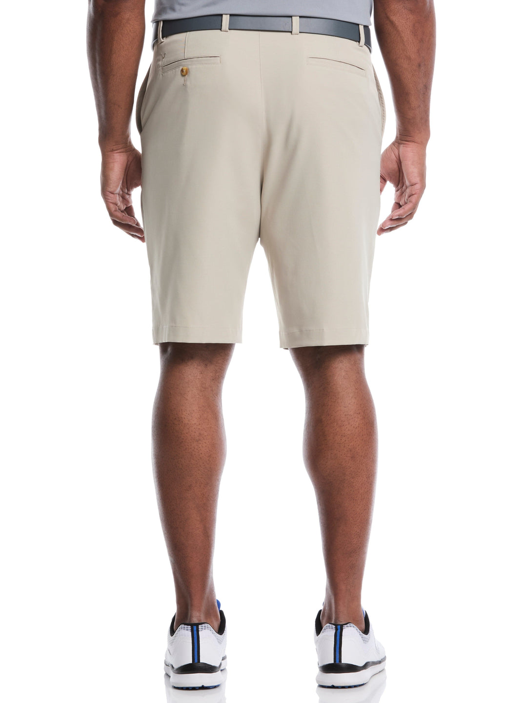 Men's Big & Tall Pro Spin 3.0 Performance Golf Shorts with Active Waistband (Plaza Taupe) 