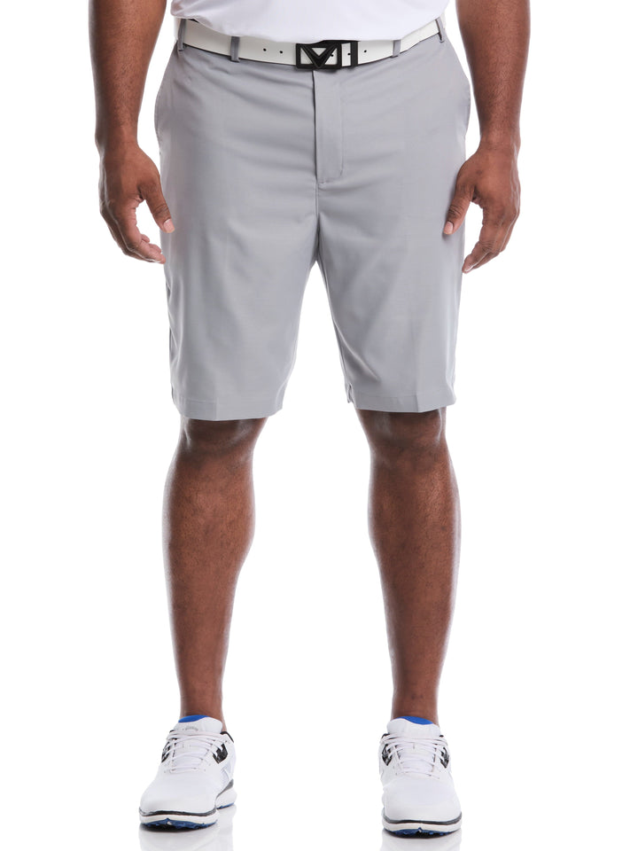 Men's Big & Tall Pro Spin 3.0 Performance Golf Shorts with Active Waistband (Sleet) 