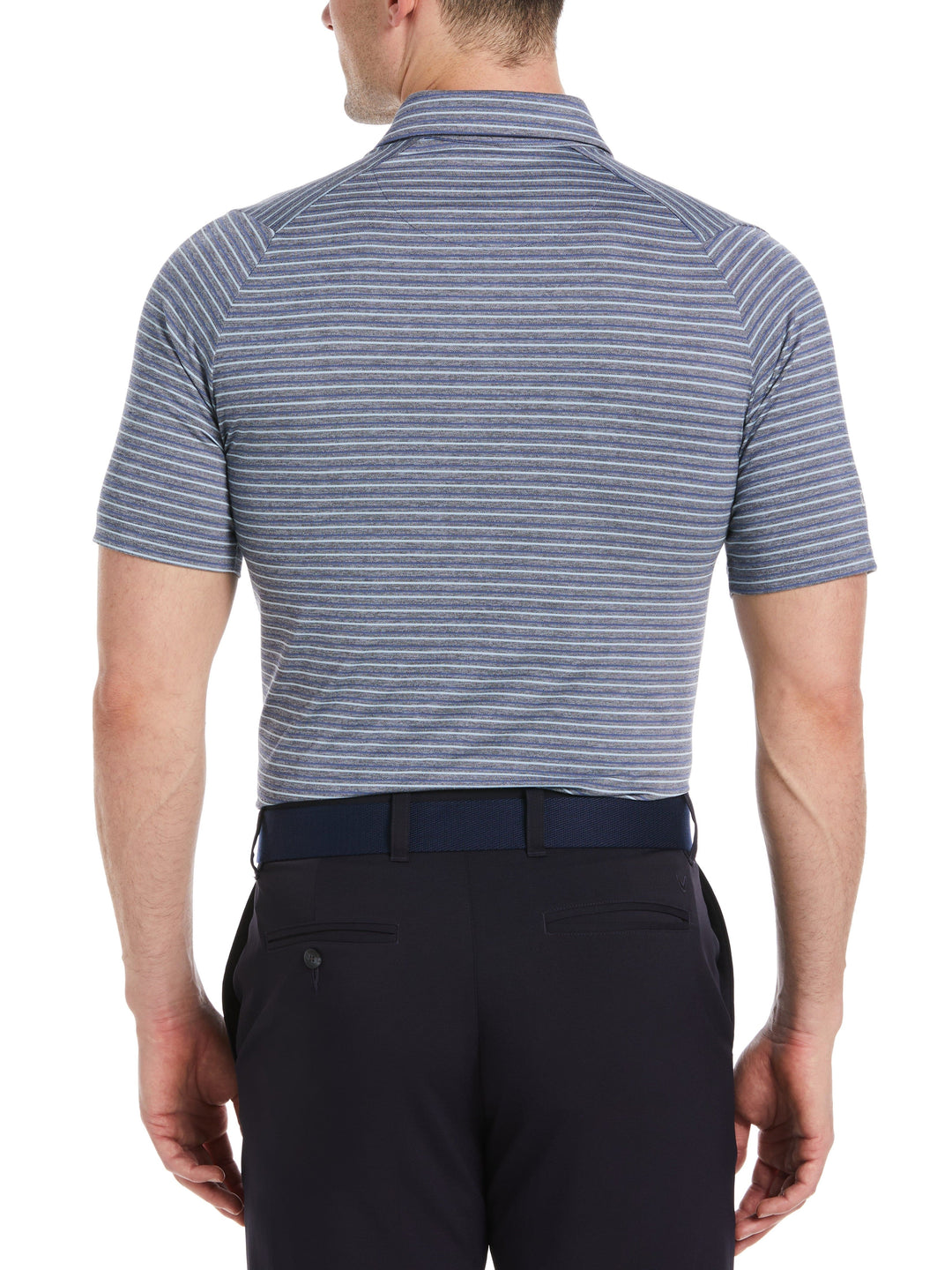 Big & Tall Soft Touch Stripe Golf Polo-Polos-Callaway