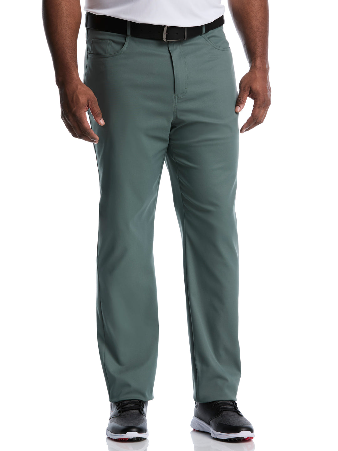 Big & Tall Sorona® Stretch 5-Pocket Pant-Pants-Balsam Green-36-36-Callaway