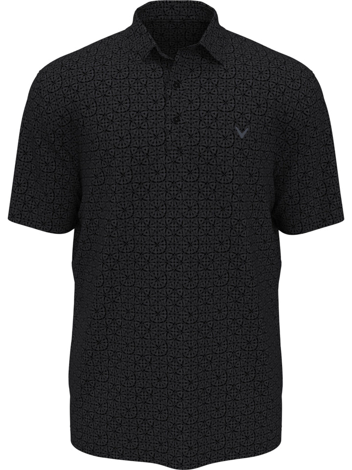 Big & Tall Stitched Foulard Print Golf Polo-Polos-Callaway