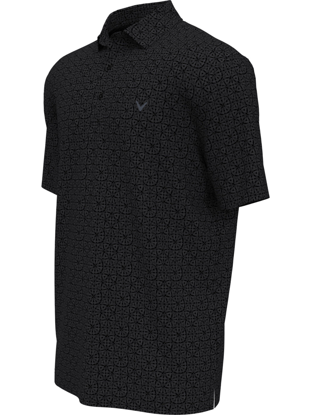 Big & Tall Stitched Foulard Print Golf Polo-Polos-Callaway