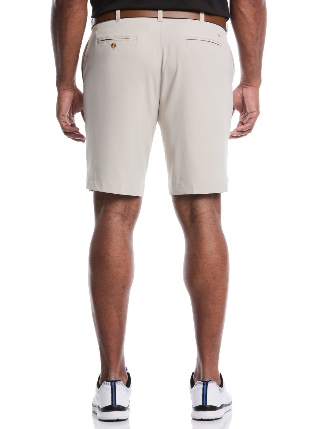 Opti-Stretch Solid Short with Active Waistband (Silver Lining) 