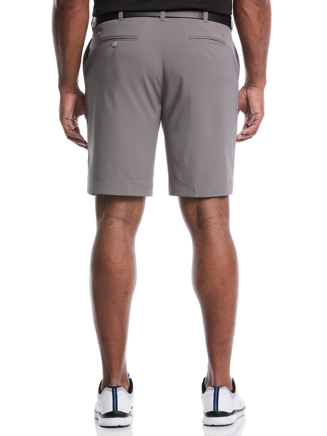 Opti-Stretch Solid Short with Active Waistband (Quiet Shade) 
