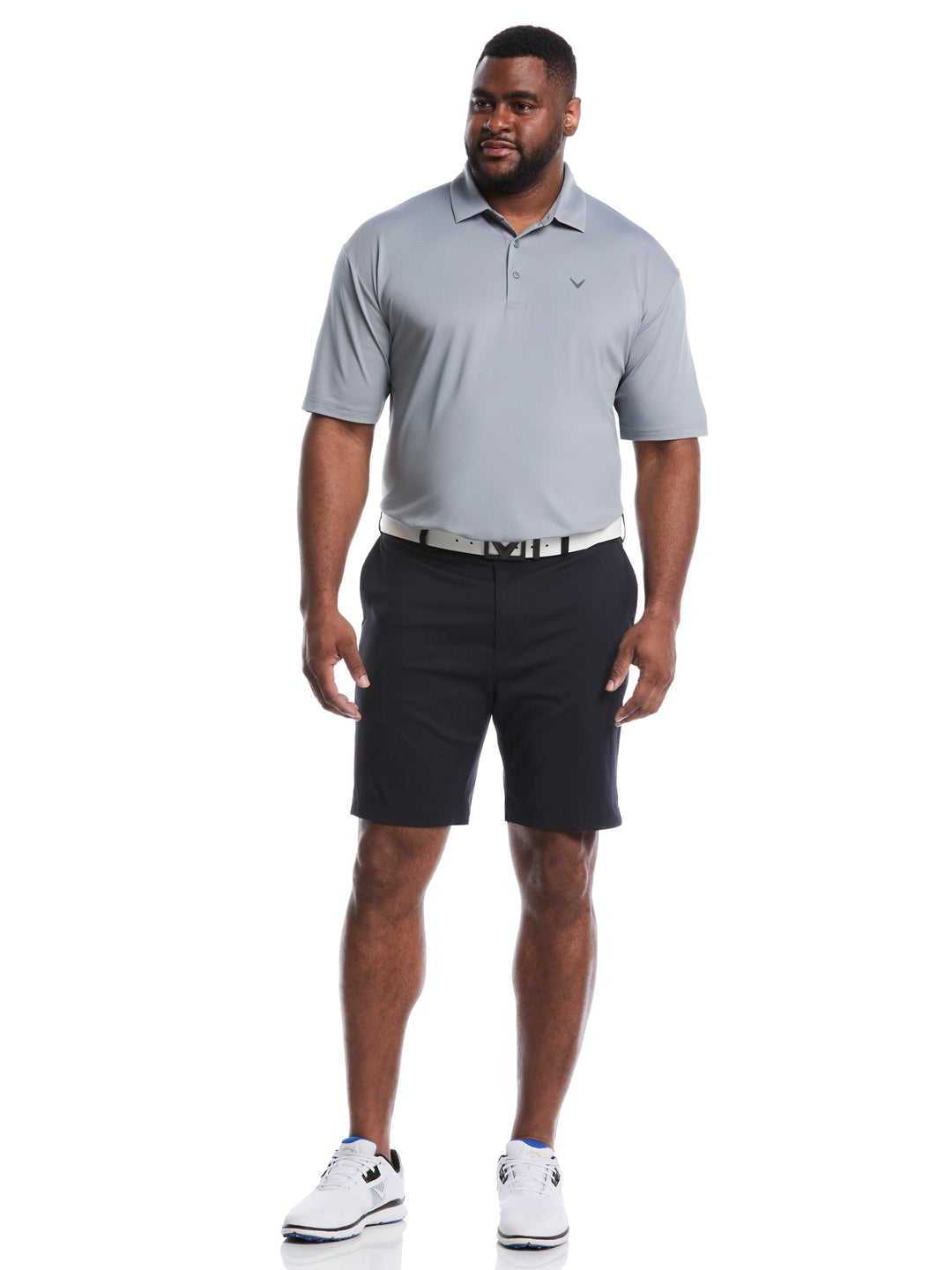 Opti-Stretch Solid Short with Active Waistband (Night Sky) 