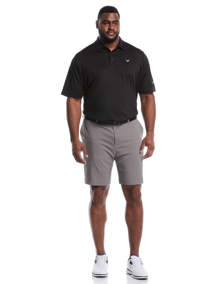 Opti-Stretch Solid Short with Active Waistband (Quiet Shade) 