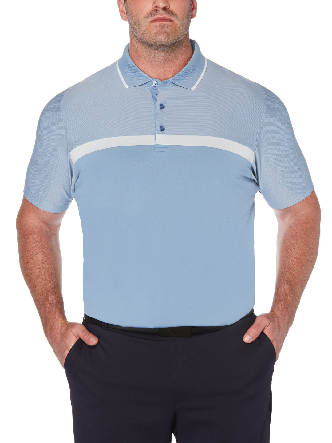 Big & Tall Swing Tech Fineline Essential Polo-Polos-Callaway
