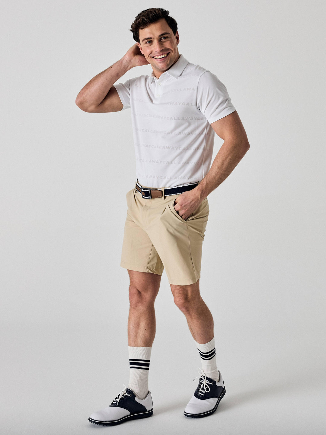 Callaway Legacy Collection™ Mens 9" Pull-On Golf Short-Shorts-Callaway