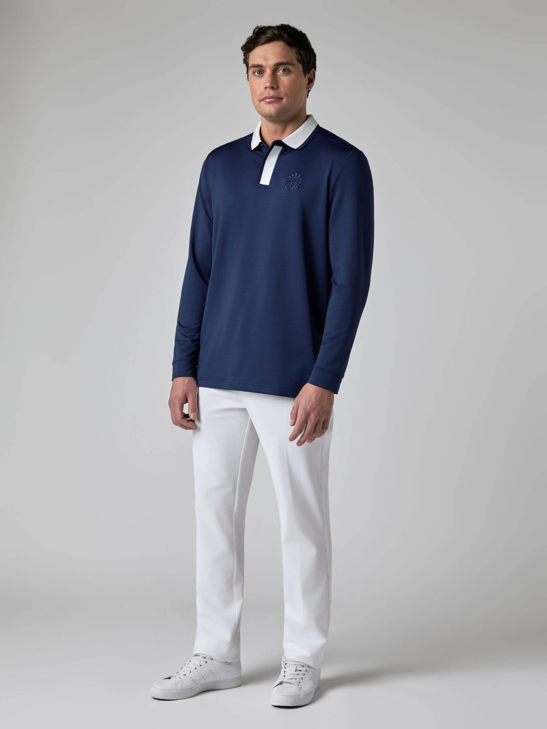 Callaway Legacy Collection™ Mens Block Mixed Media Golf Polo-Polos-Callaway