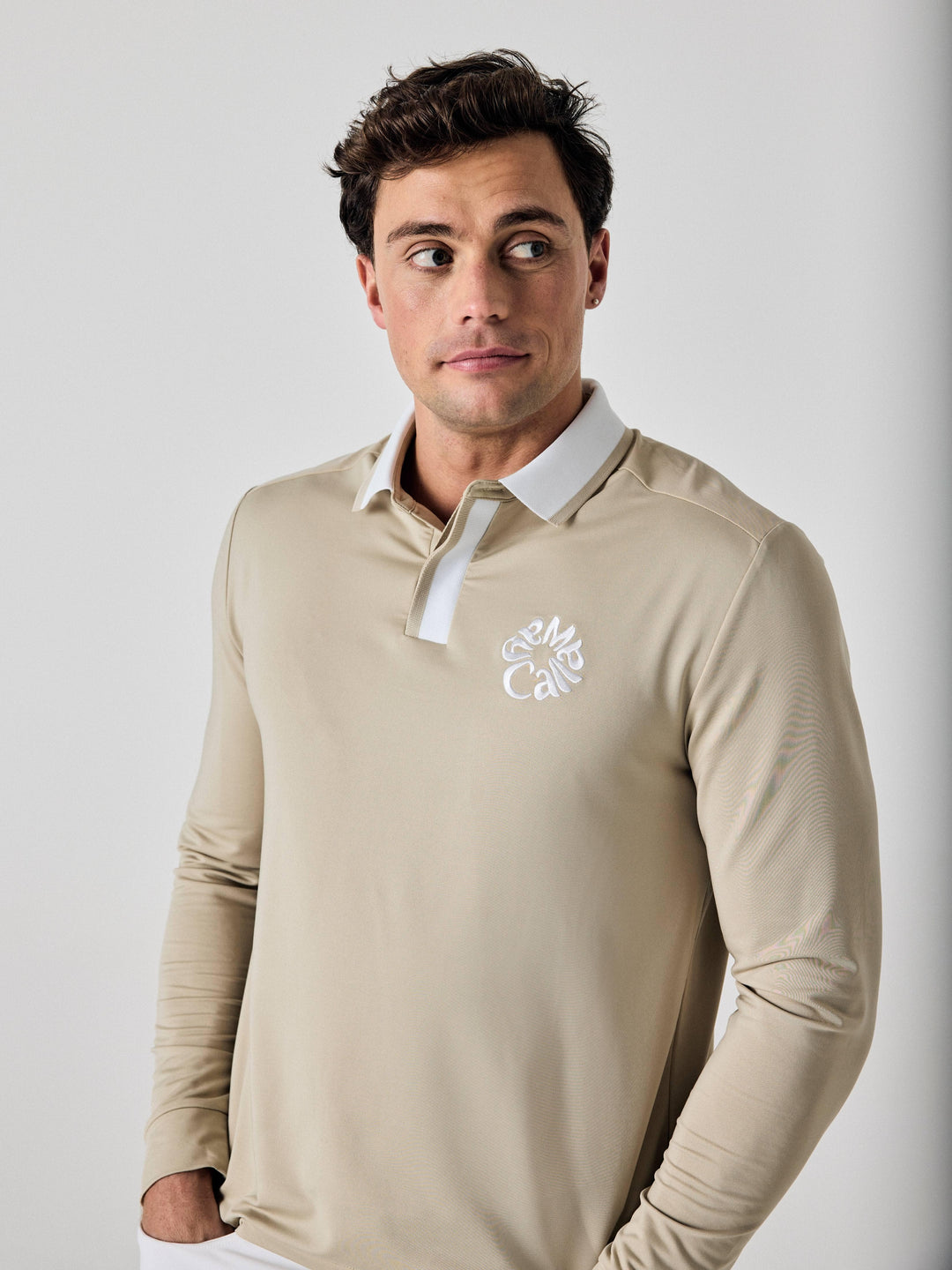 Callaway Legacy Collection™ Mens Block Mixed Media Golf Polo-Polos-Callaway