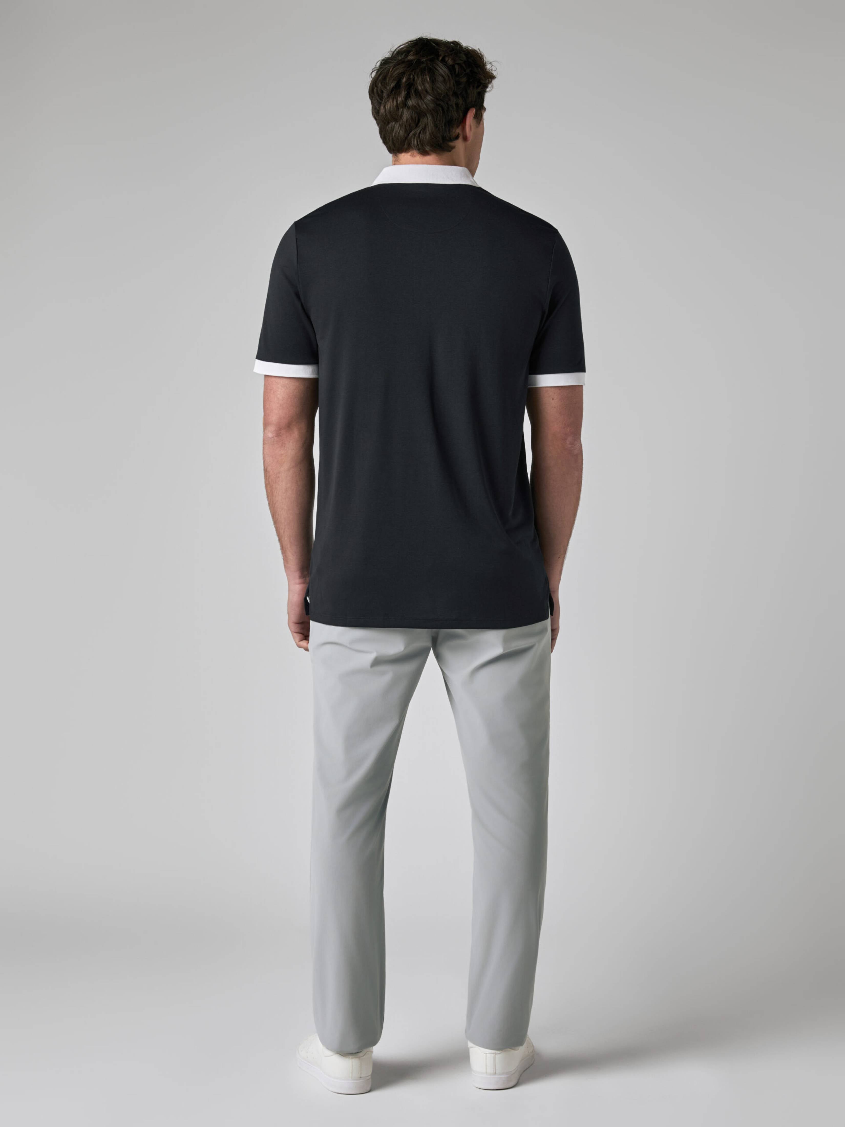 Callaway Legacy Collection™ Mens Blocked Logo Collar Golf Polo