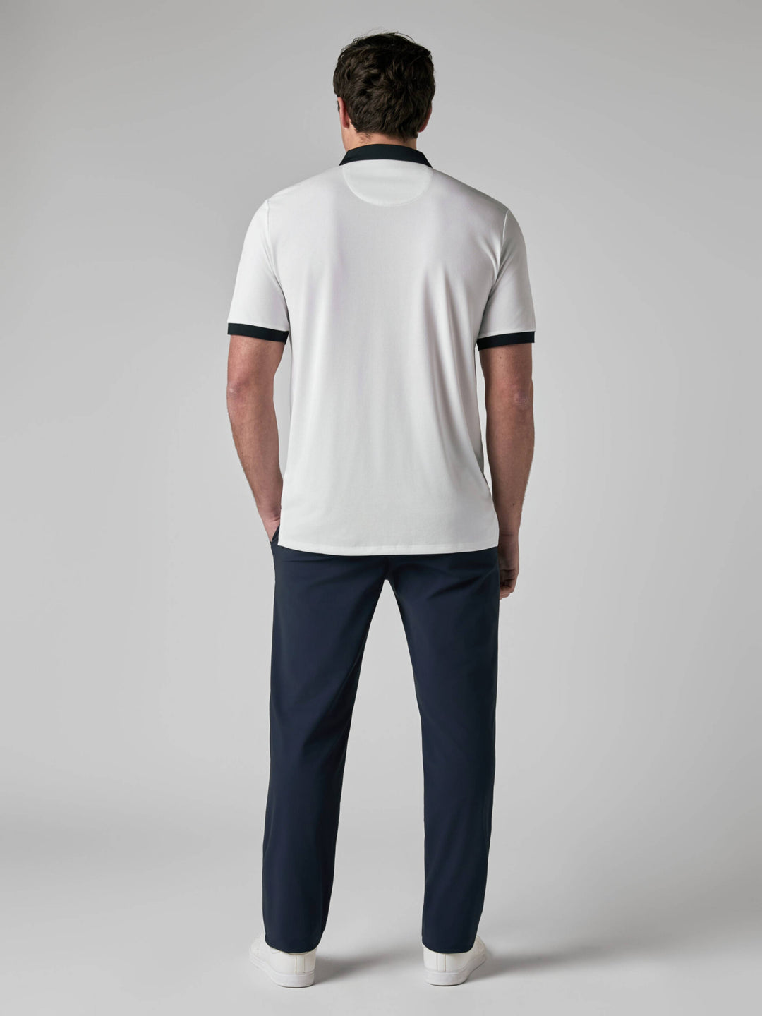 Callaway Legacy Collection™ Blocked Logo Collar Golf Polo-Polos-Callaway