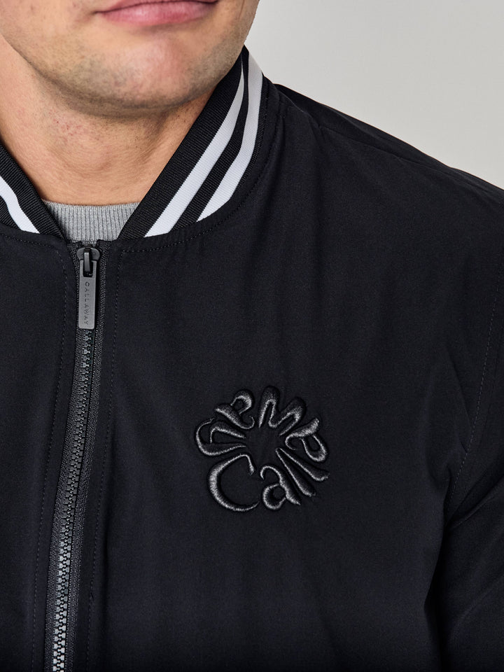 Callaway Legacy Collection™ Mens Bomber Golf Jacket-Jackets-Anthracite-S-Callaway