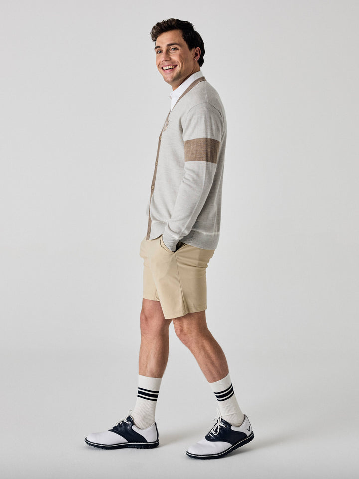 Callaway Legacy Collection™ Mens Color Block Golf Cardigan Sweater-Sweaters-Callaway