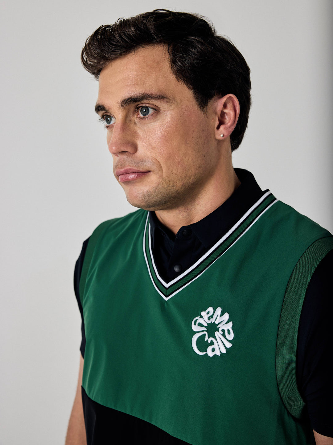 Callaway Legacy Collection™ Mens Color Block Golf Vest-Sweaters-Callaway