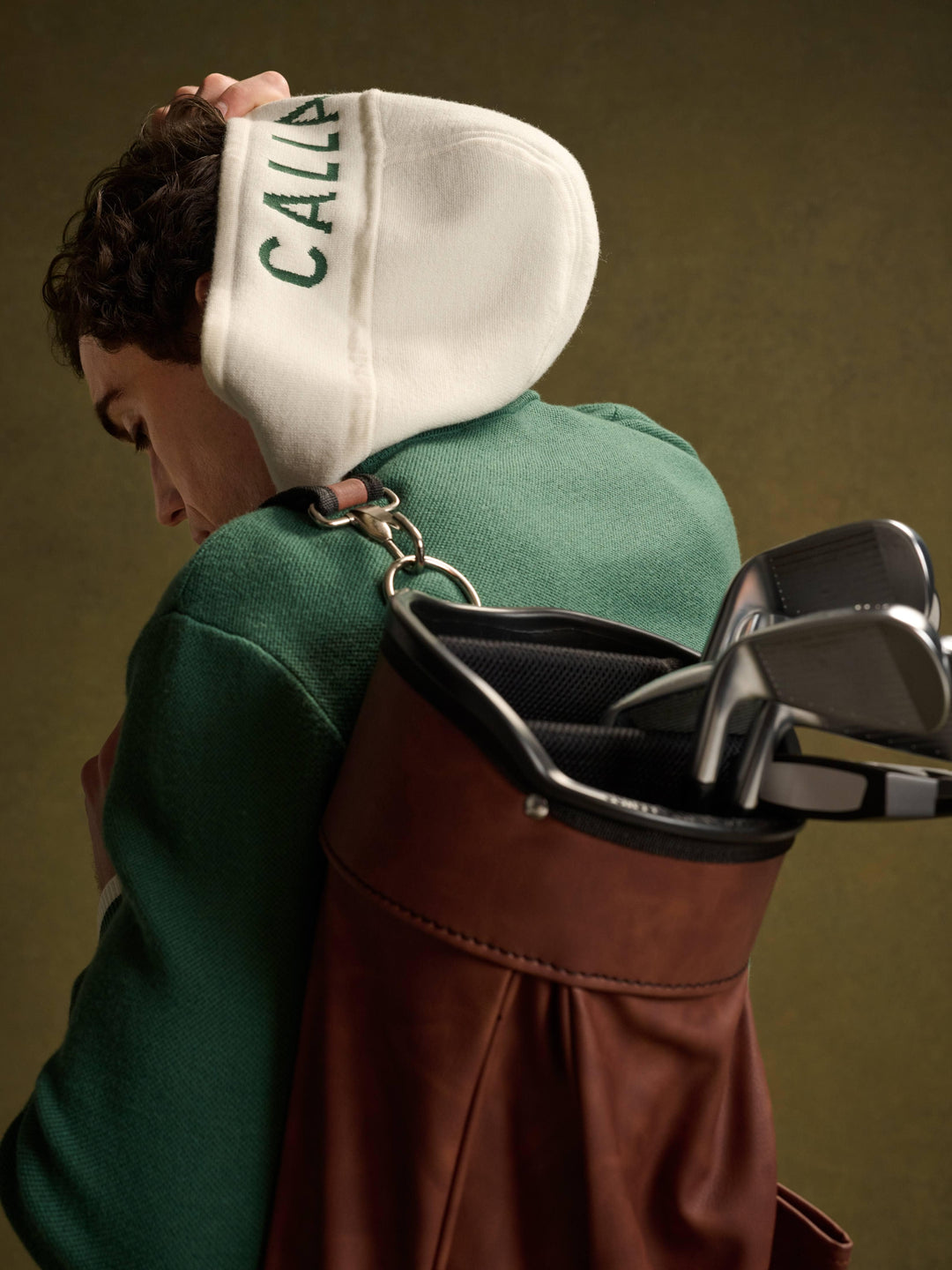 Callaway Legacy Collection™ Mens Color Block Logo Golf Hoodie-Sweaters-Callaway