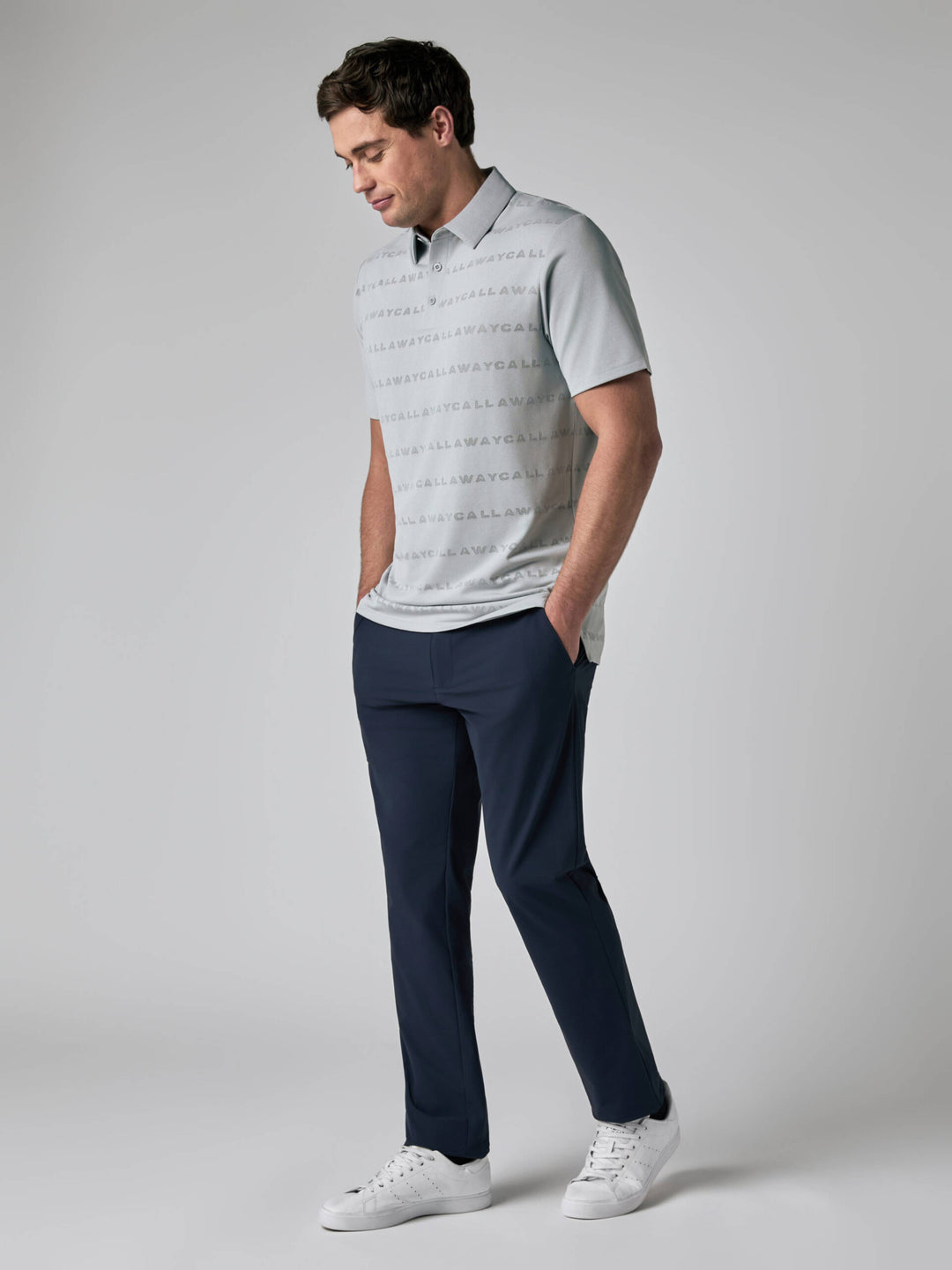 Callaway Legacy Collection™ Mens Logo Golf Polo-Polos-Callaway