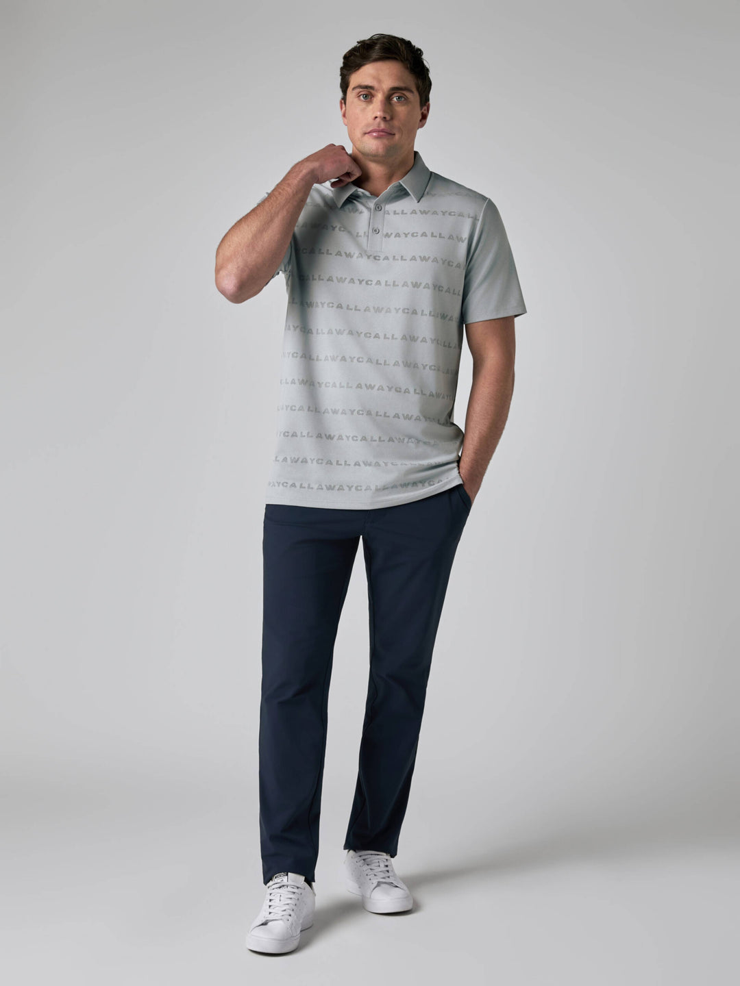 Callaway Legacy Collection™ Mens Logo Golf Polo-Polos-Callaway