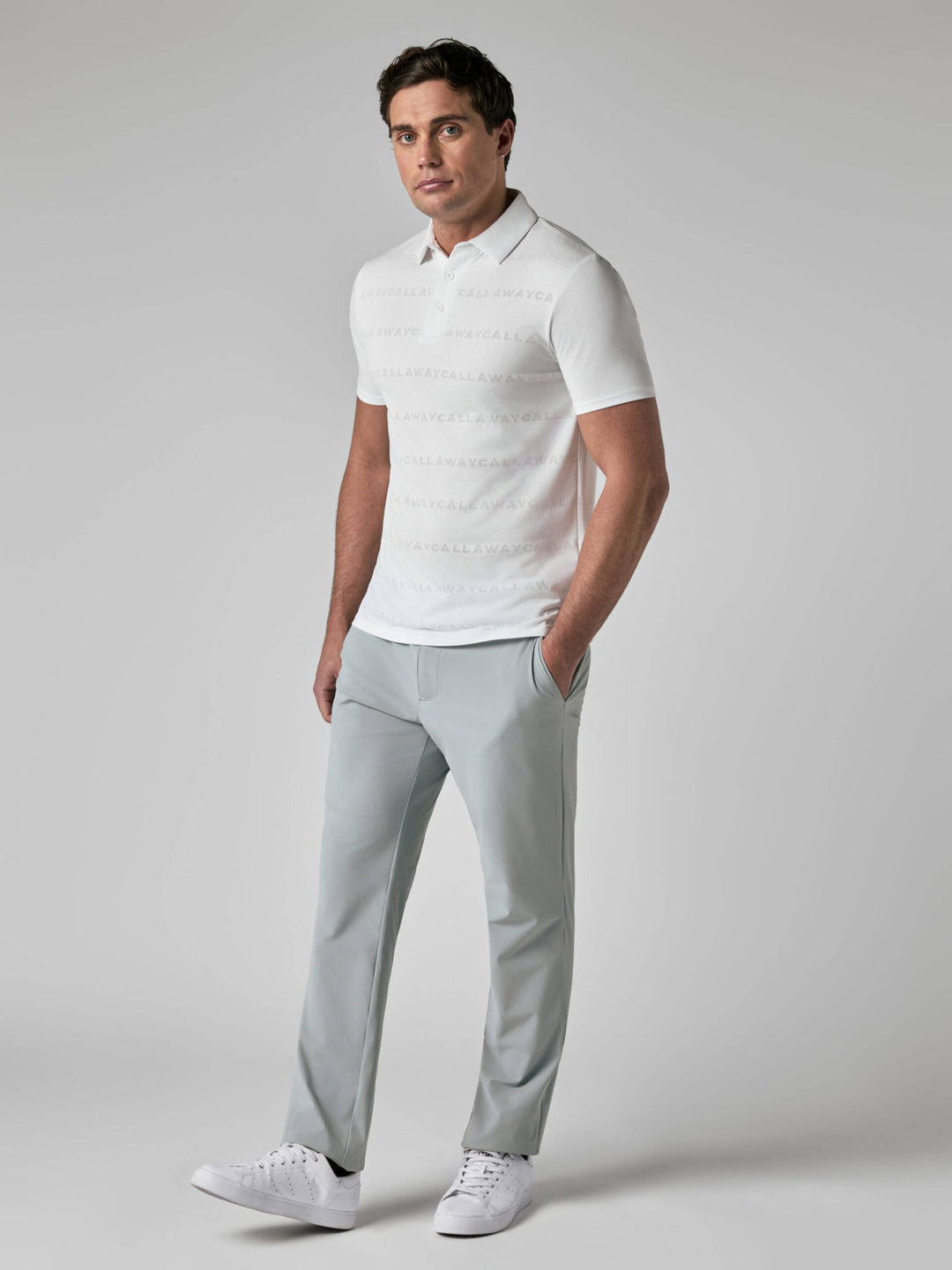 Callaway Legacy Collection™ Mens Logo Golf Polo-Polos-Callaway