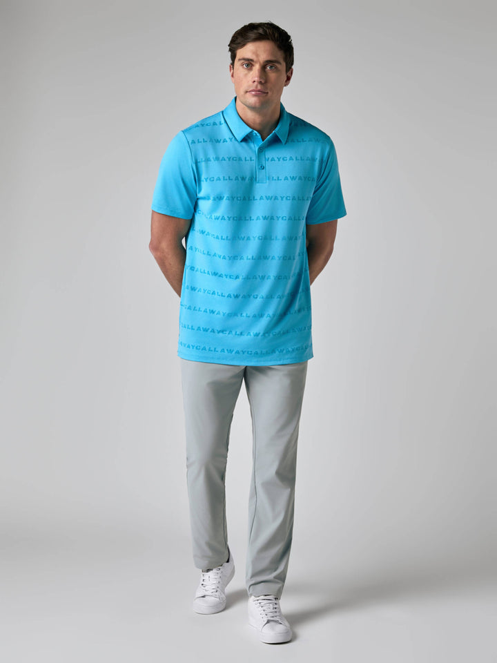 Callaway Legacy Collection™ Mens Logo Golf Polo-Polos-Callaway