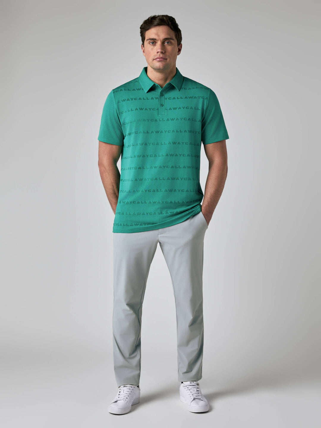 Callaway Legacy Collection™ Mens Logo Golf Polo-Polos-Callaway