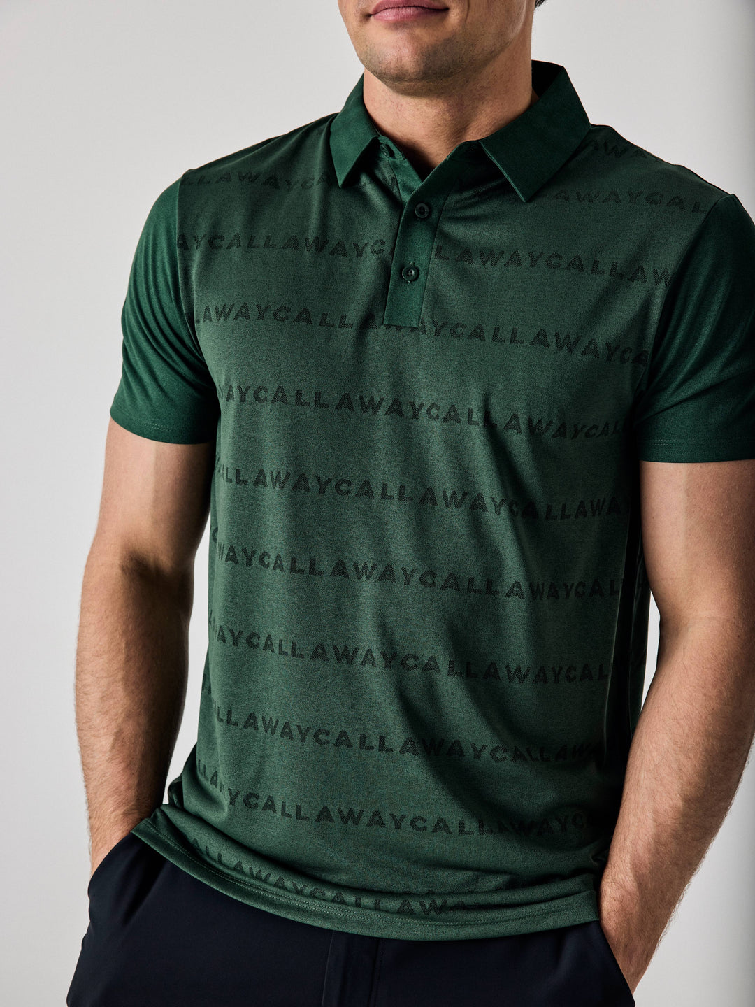 Callaway Legacy Collection™ Mens Logo Golf Polo-Polos-Callaway