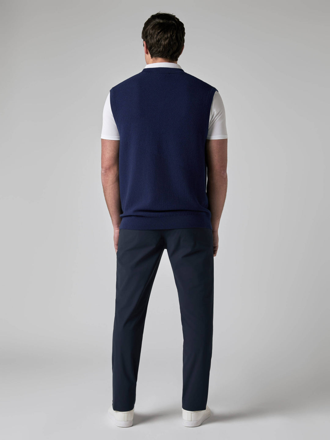 Callaway Legacy Collection™ Mens Mixed Texture Golf Vest-Vests-Callaway