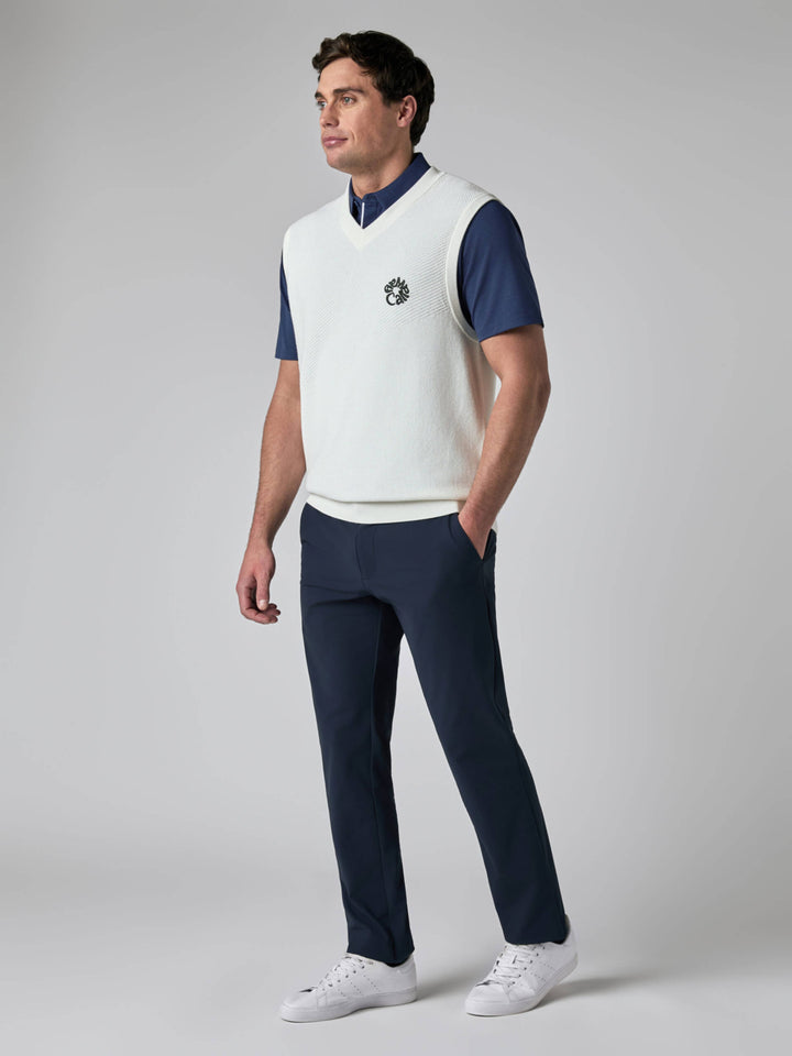 Callaway Legacy Collection™ Mens Mixed Texture Golf Vest-Vests-Callaway