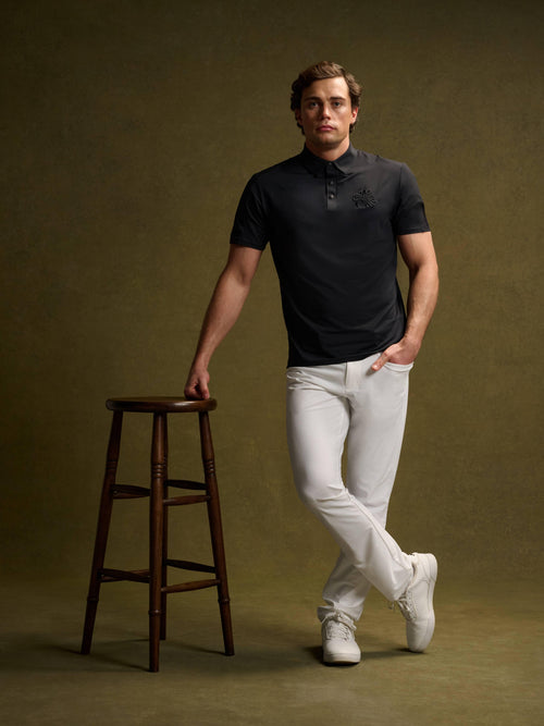 Callaway Legacy Collection™ Mens Premium Mixed Media Golf Polo-Polos-Callaway