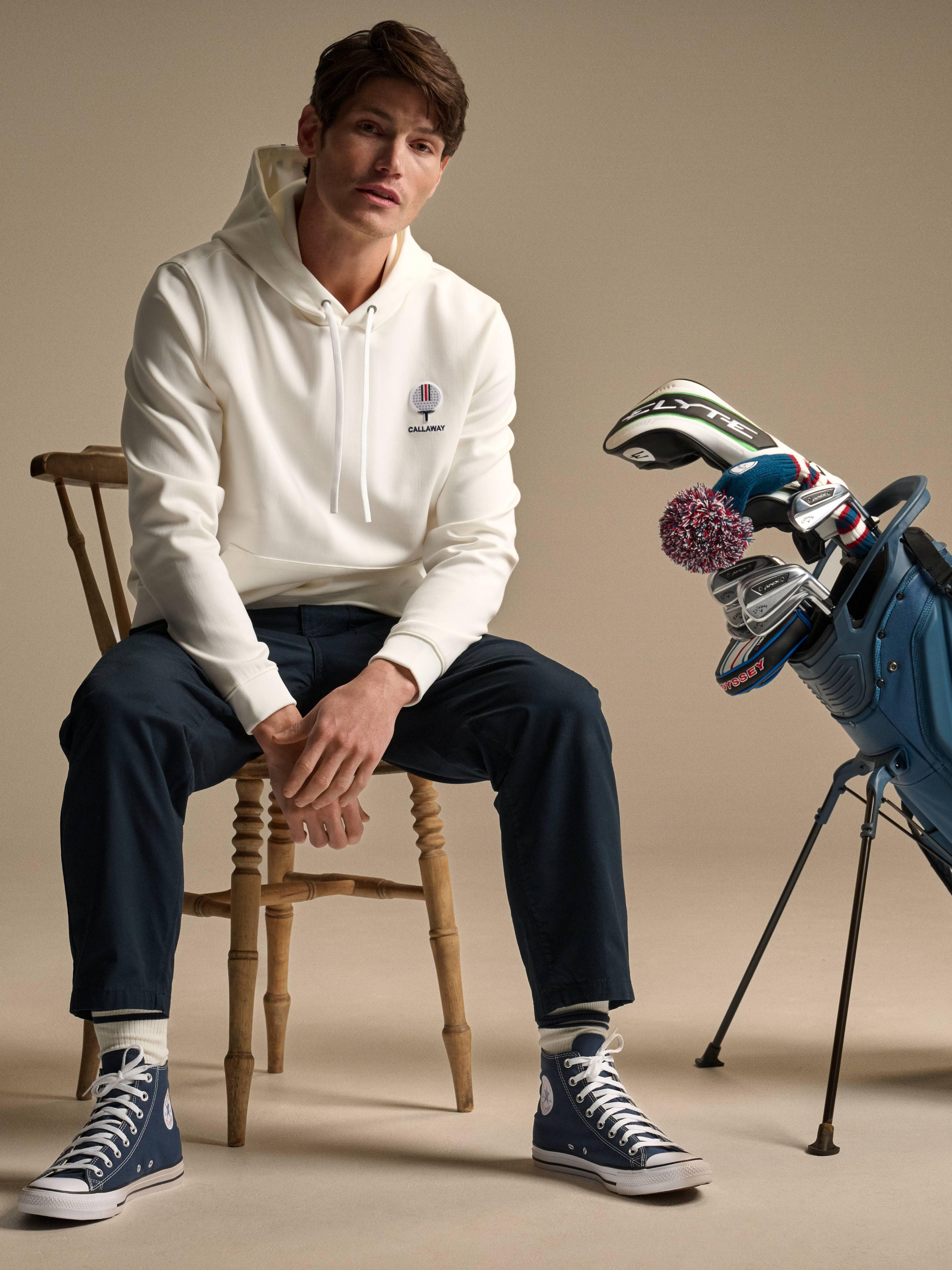 Callaway Legacy Collection™ Mens Triple Track Block Golf Hoodie