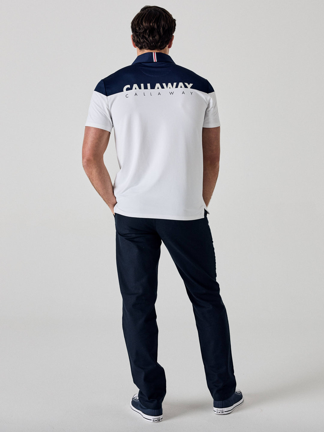 Callaway Legacy Collection™ Mens Triple Track Block Golf Polo-Polos-Callaway
