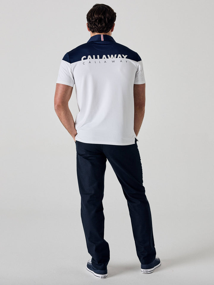 Callaway Legacy Collection™ Mens Triple Track Block Golf Polo-Polos-Callaway
