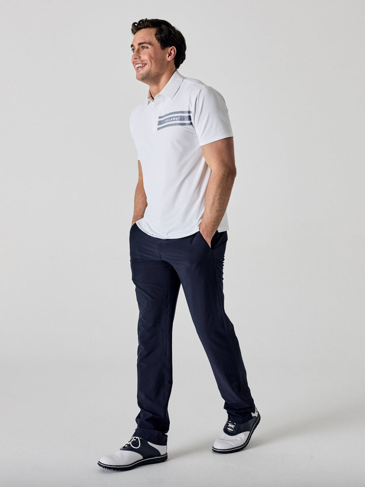 Callaway Legacy Collection™ Mens Triple Track Chest Block Golf Polo-Polos-Callaway