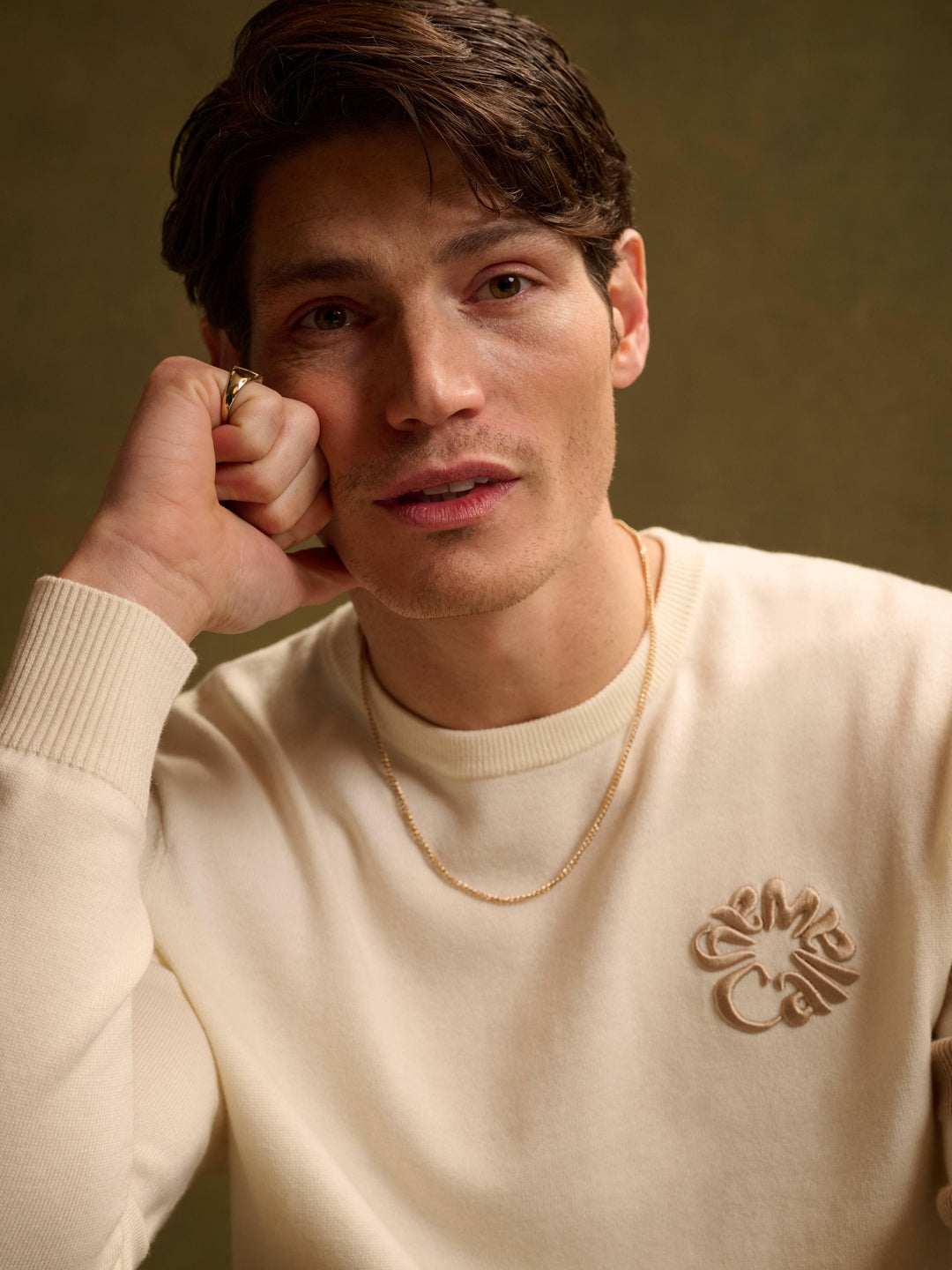 Callaway Legacy Collection™ Mens Triple Track Crew Neck Golf Sweater-Sweaters-Callaway